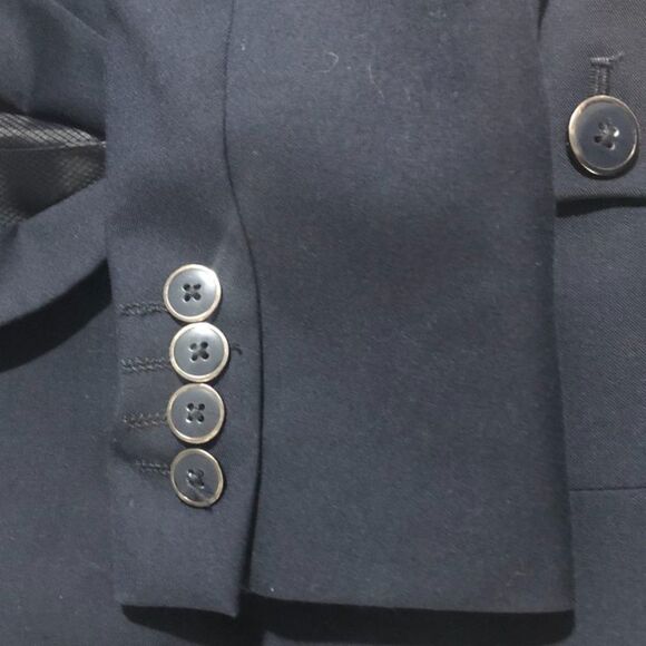 Men's Pierre Laurant Dark Blue Suit Jacket 36R Pants 30" x 32" - Picture 7 of 16